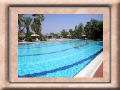 Pool mit Blick auf das Kinderbecken